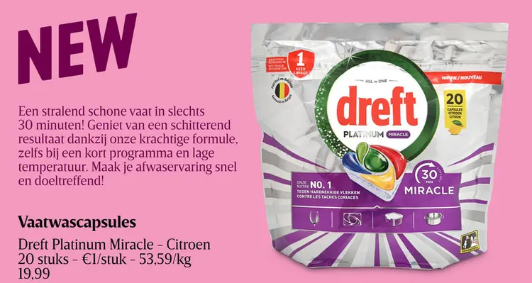 Promotie: Vaatwascapsules