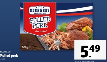 Offre: Pulled pork