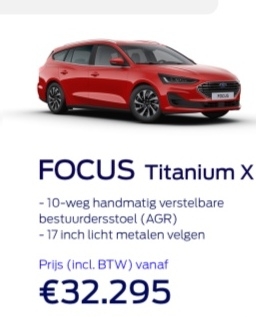 Aanbieding: FOCUS Titanium X