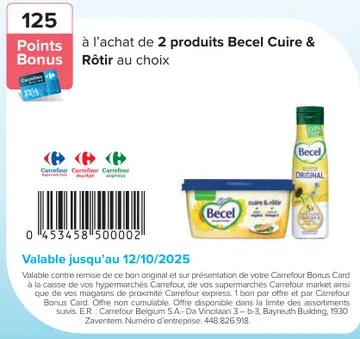 Offre: Becel Cuire & Rôtir
