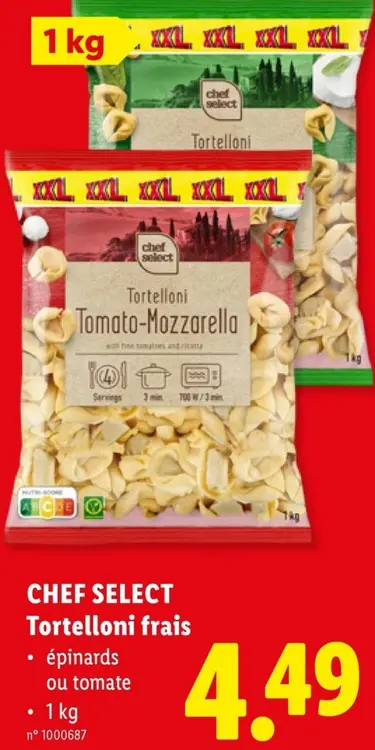 Offre: Tortelloni frais