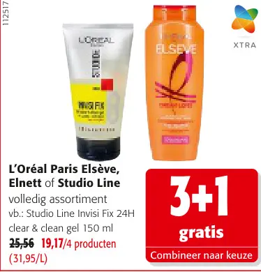 Promotie: Elsève, Elnett of Studio Line