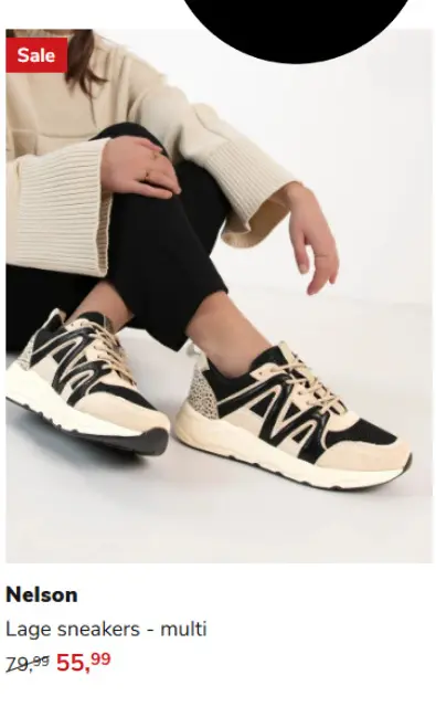 Aanbieding: Lage sneakers