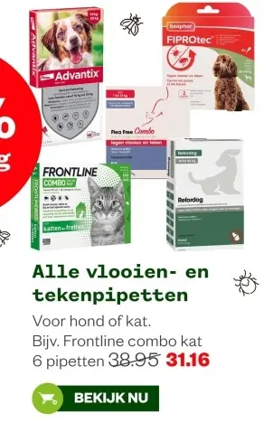 Aanbieding: Frontline combo kat