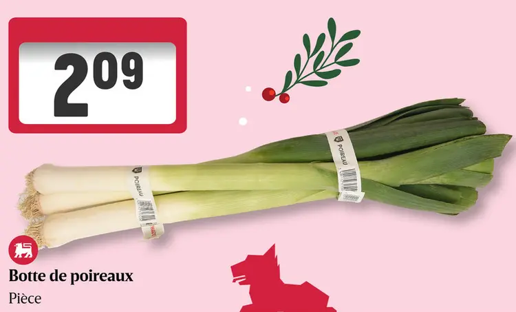 Offre: Botte de poireaux