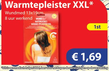 Aanbieding: Warmtepleister XXL