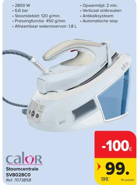 Promotie: Stoomcentrale SV8028C0