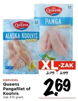 Aanbieding: Pangafilet of Koolvis