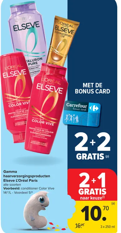Promotie: Haarverzorgingsproducten Elseve L'Oréal Paris