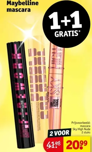 Aanbieding: mascara