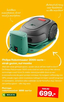 Aanbieding: Philips Robotmaaier 3000-serie