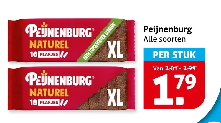 Aanbieding: Peijnenburg Naturel