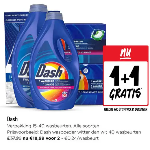 Promotie: Dash