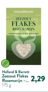 Aanbieding: Zeezout Flakes Rozemarijn