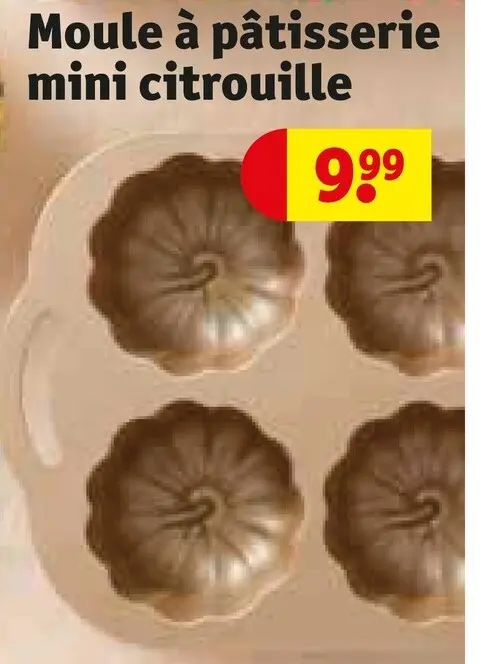 Offre: Moule à pâtisserie mini citrouille