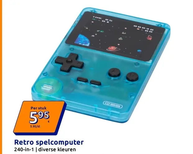Promotie: Retro spelcomputer