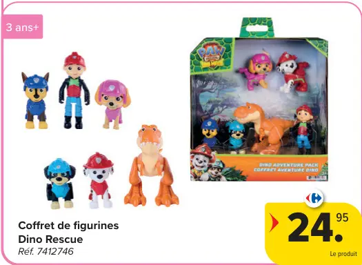 Offre: Coffret de figurines Dino Rescue