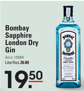Aanbieding: Bombay Sapphire London Dry Gin