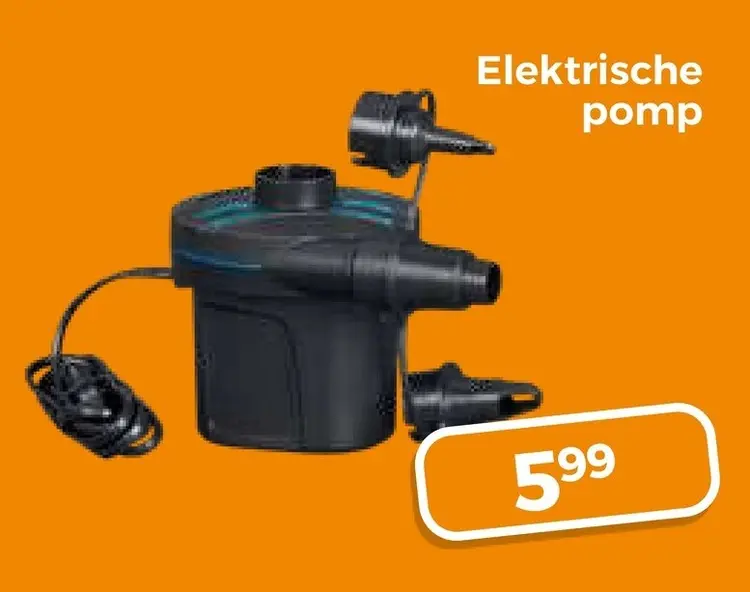 Aanbieding: Elektrische pomp