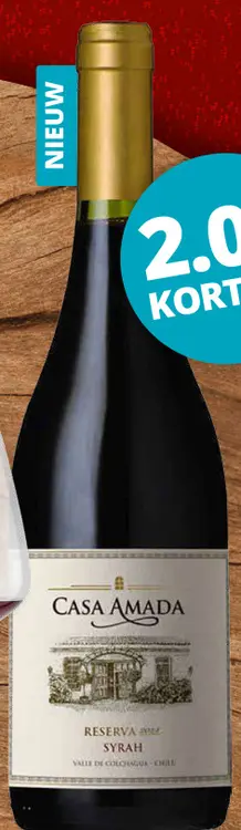 Aanbieding: Casa Amada Reserva Syrah