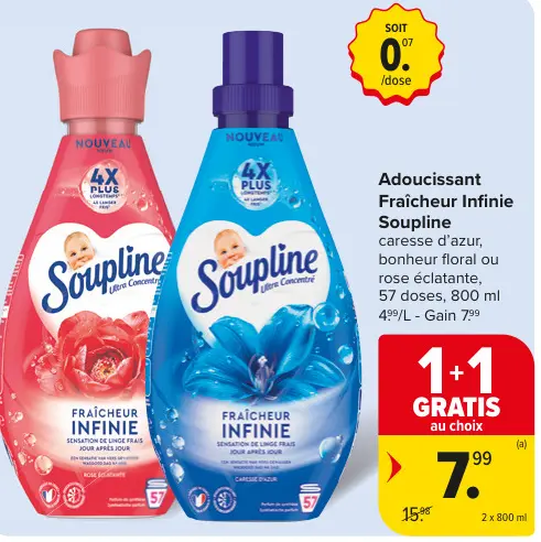 Offre: Adoucissant Fraîcheur Infinie