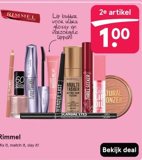 Aanbieding: Rimmel Cosmetics