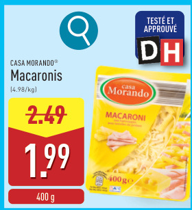 Offre: Macaronis