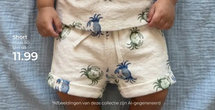 Aanbieding: Short baby