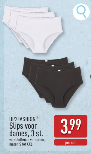 Promotie: Slips voor dames