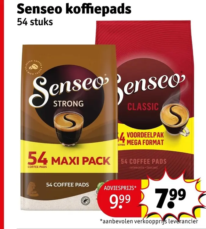 Aanbieding: Senseo koffiepads