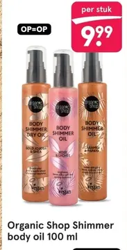 Aanbieding: Organic Shop Shimmer body oil