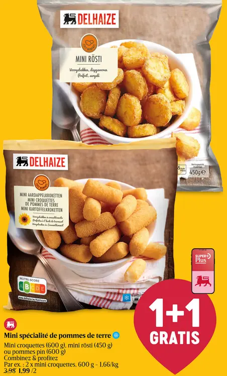 Offre: Mini spécialité de pommes de terre