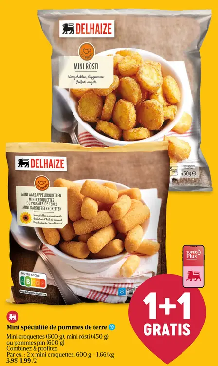 Offre: Mini Croquettes surgelées