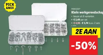 Aanbieding: Klein werkgereedschap