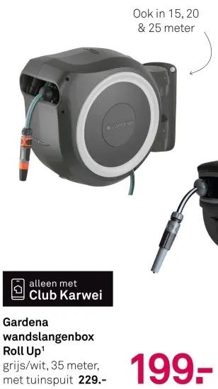 Aanbieding: wandslangenbox Roll Up¹