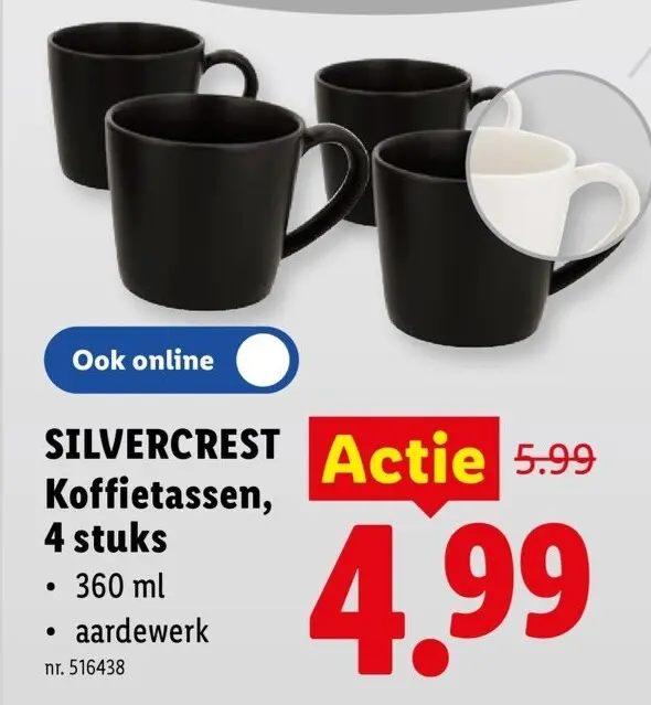 Promotie: Koffietassen