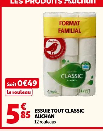 Offre: Essuie tout classic