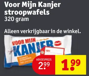 Aanbieding: Voor Mijn Kanjer stroopwafels