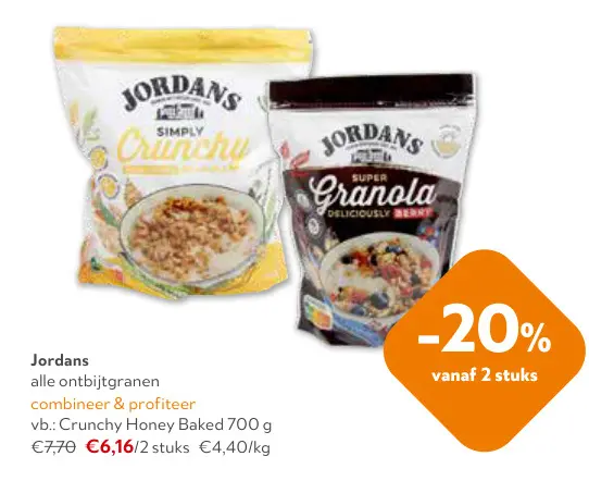 Promotie: Alle ontbijtgranen