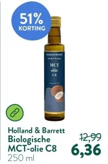 Aanbieding: Biologische MCT-olie C8