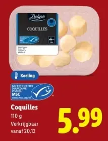 Aanbieding: Coquilles