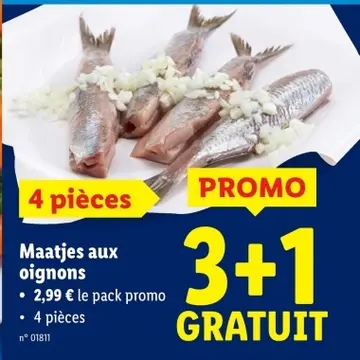 Offre: Maatjes aux oignons