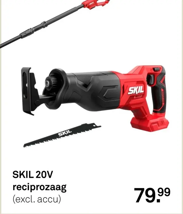 Aanbieding: SKIL 20V reciprozaag