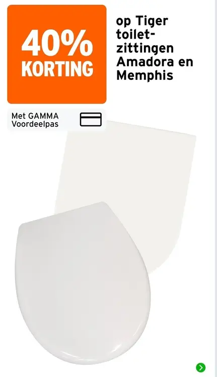 Aanbieding: toiletzittingen