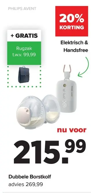 Promotie: Dubbele Borstkolf