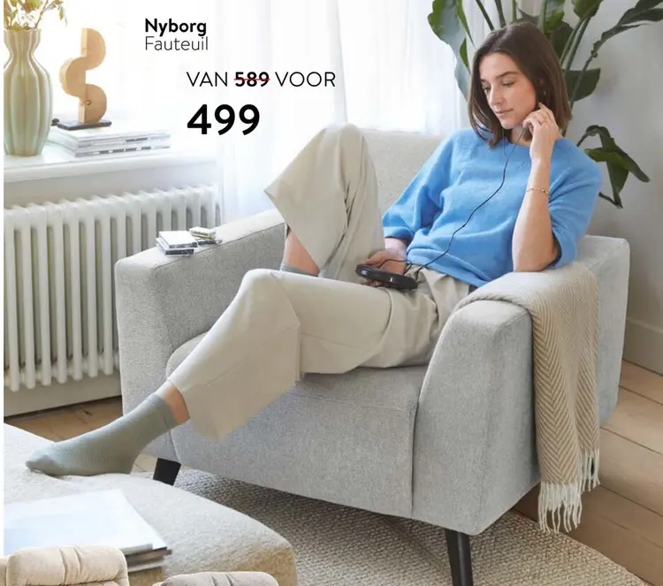 Aanbieding: Fauteuil Nyborg