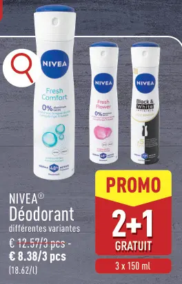 Offre: Déodorant