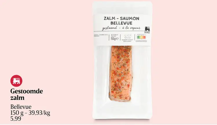 Promotie: Gestoomde zalm