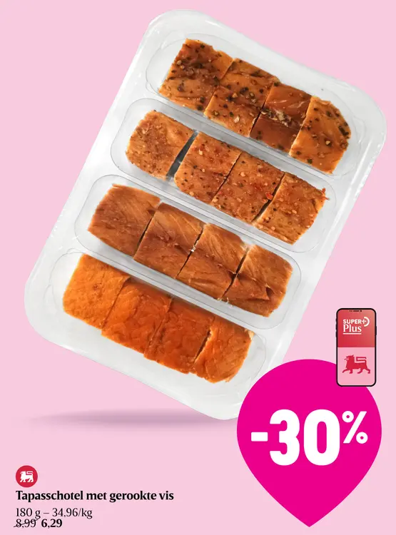 Promotie: Tapasschotel met gerookte vis