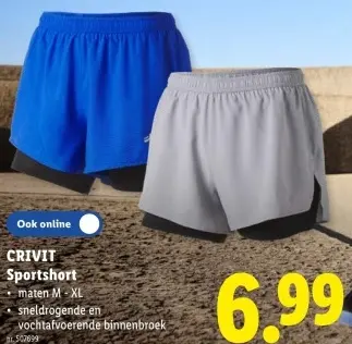 Promotie: Sportshort